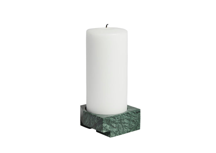 Jeu De Dés 3 Candle Holder - Woud Candle Holders - Green - HORNE