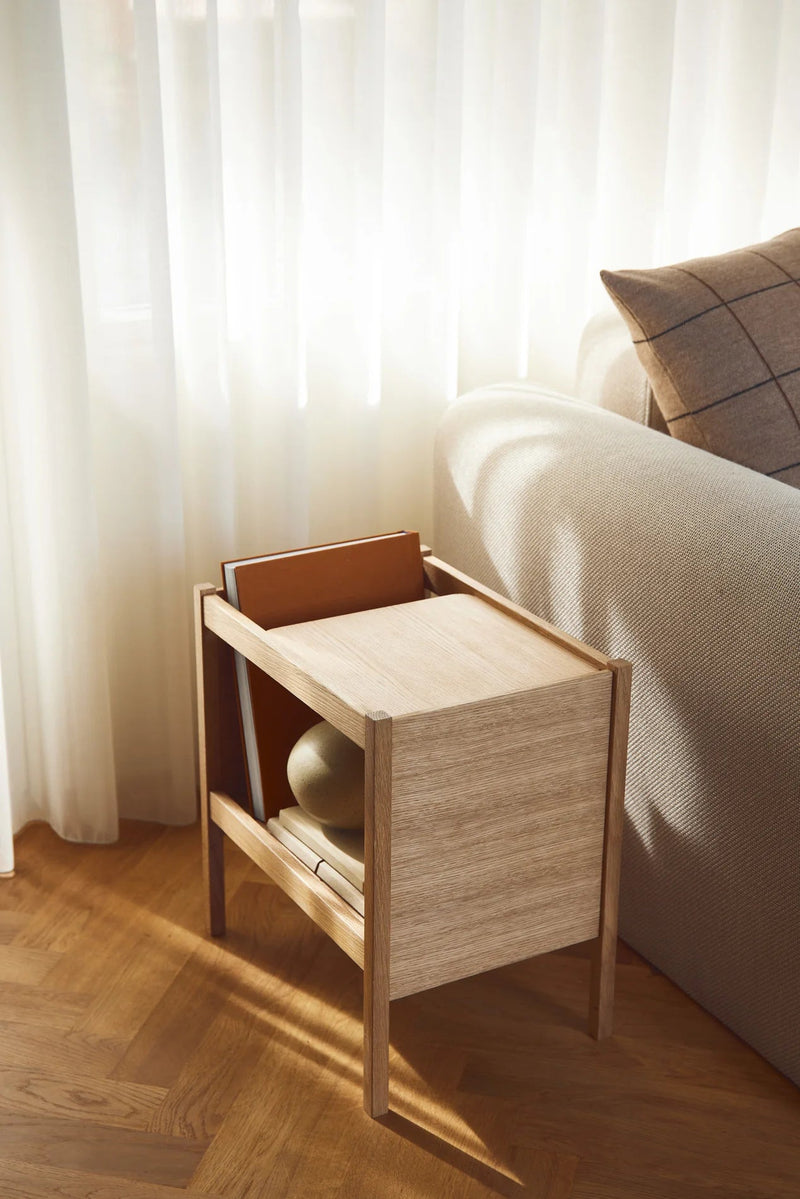 Journal Side Table - Form & Refine Tables - White Oak - HORNE