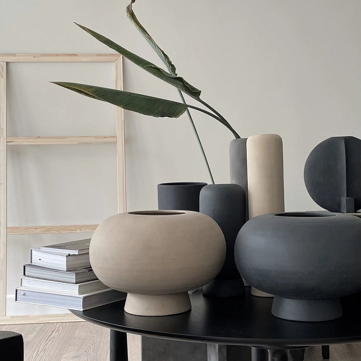 Kabin Vase - 101 Copenhagen Vases - Fat - Bone White - HORNE