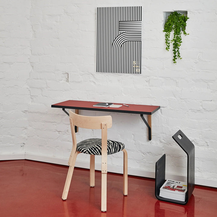 Kanto Magazine and Firewood Rack - Artek Storage + Organization - White Lacquer - HORNE