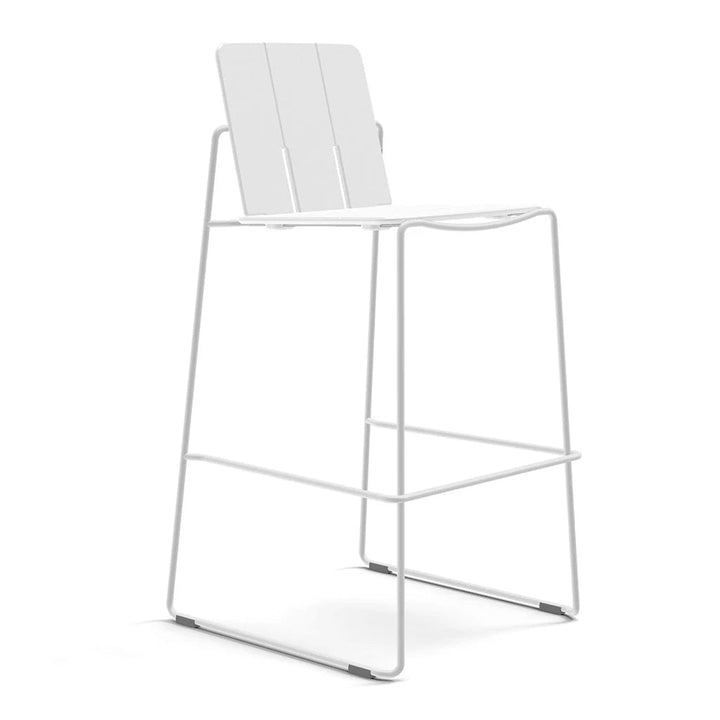 Keene Bar Stool - Loll Designs Outdoor Furniture - Cloud White - Cloud White - HORNE
