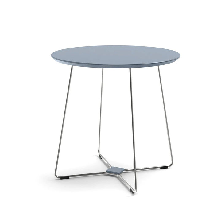 Keene Dining Table - Loll Designs Outdoor Furniture - Ash Blue - Stainless Steel - HORNE
