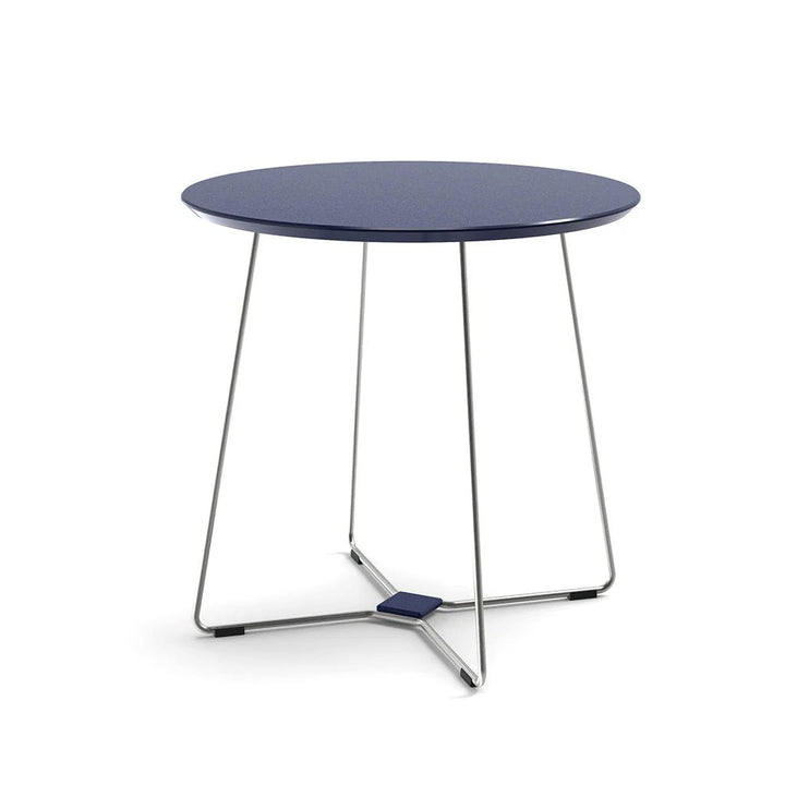 Keene Dining Table - Loll Designs Outdoor Furniture - Navy Blue - Stainless Steel - HORNE