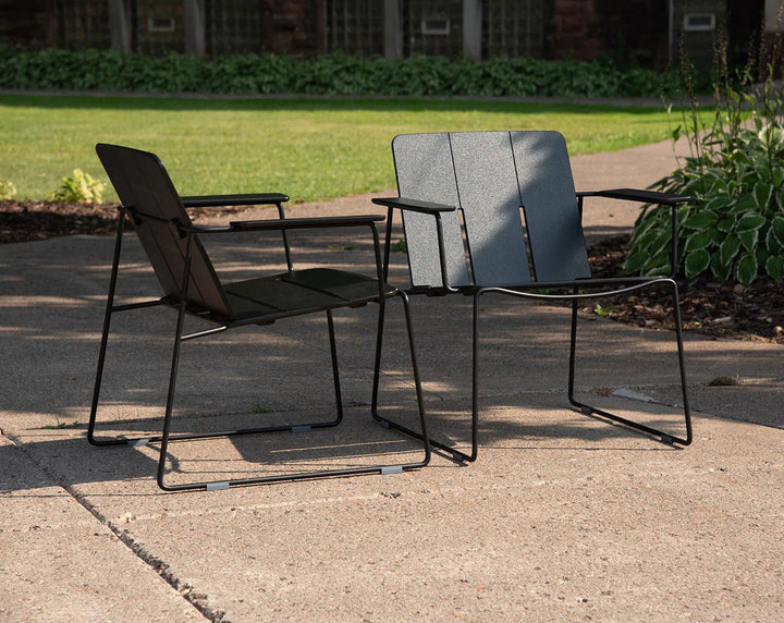 Keene Lounge Chair - Loll Designs Outdoor Furniture - Chili - Cloud White - HORNE