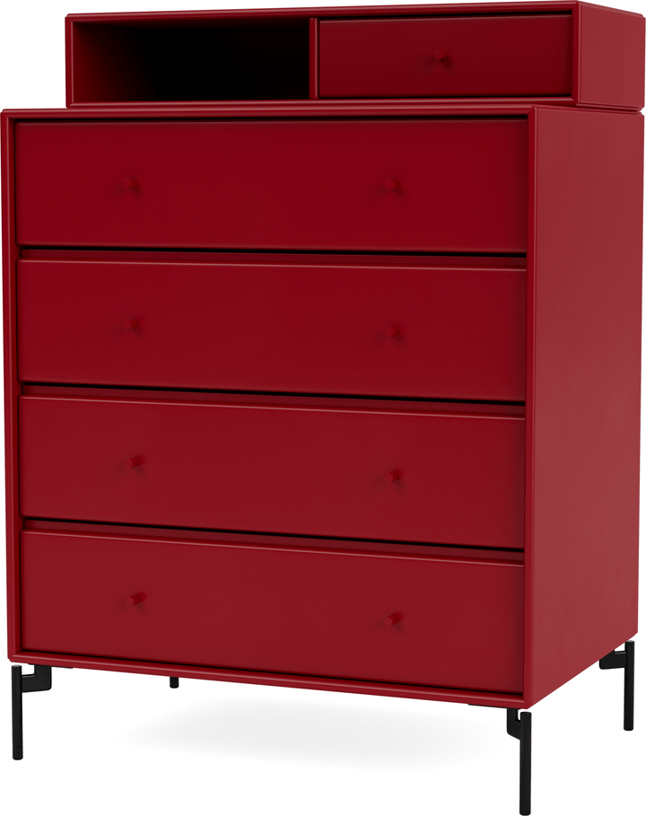 Keep Dresser - With Legs - Montana - Dressers - Beetroot - Black - HORNE