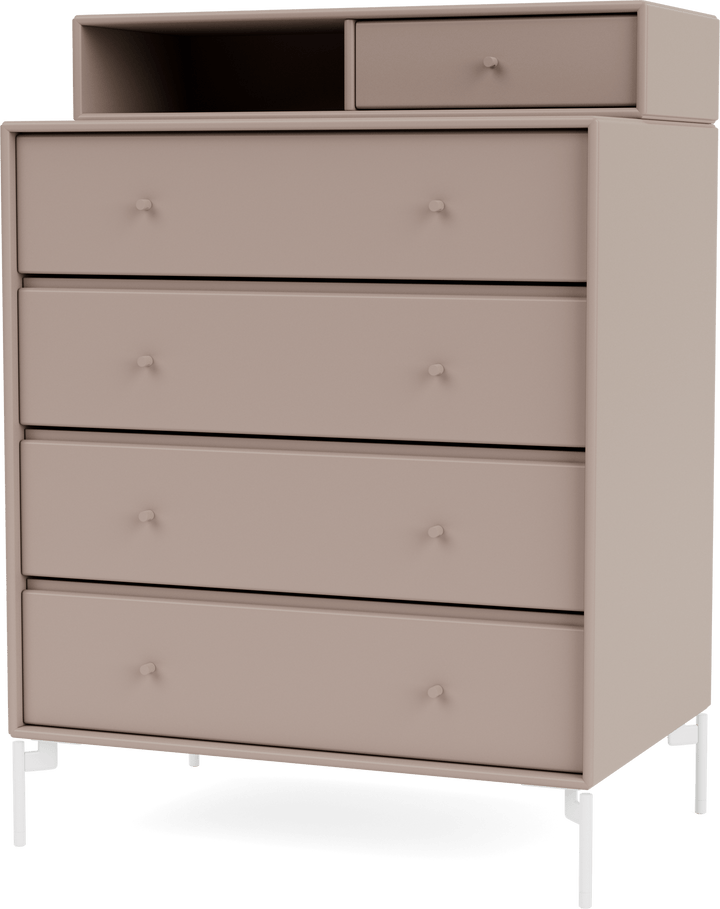 Keep Dresser - With Legs - Montana - Dressers - Mushroom - Snow - HORNE