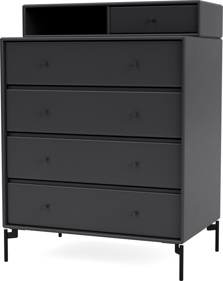 Keep Dresser - With Legs - Montana - Dressers - Anthracite - Black - HORNE
