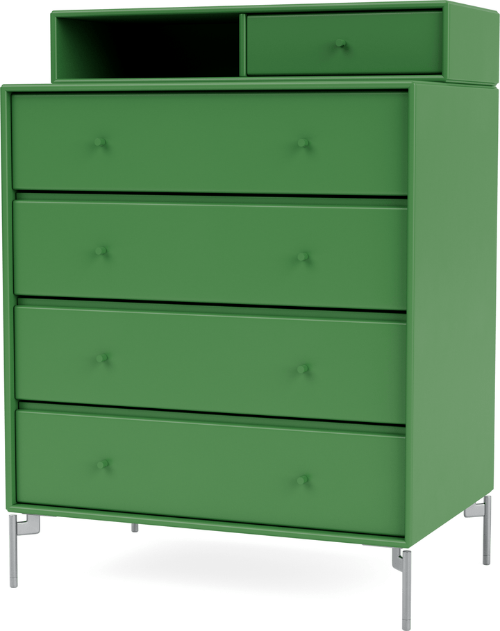 Keep Dresser - With Legs - Montana - Dressers - Parsley - Matte Chrome - HORNE