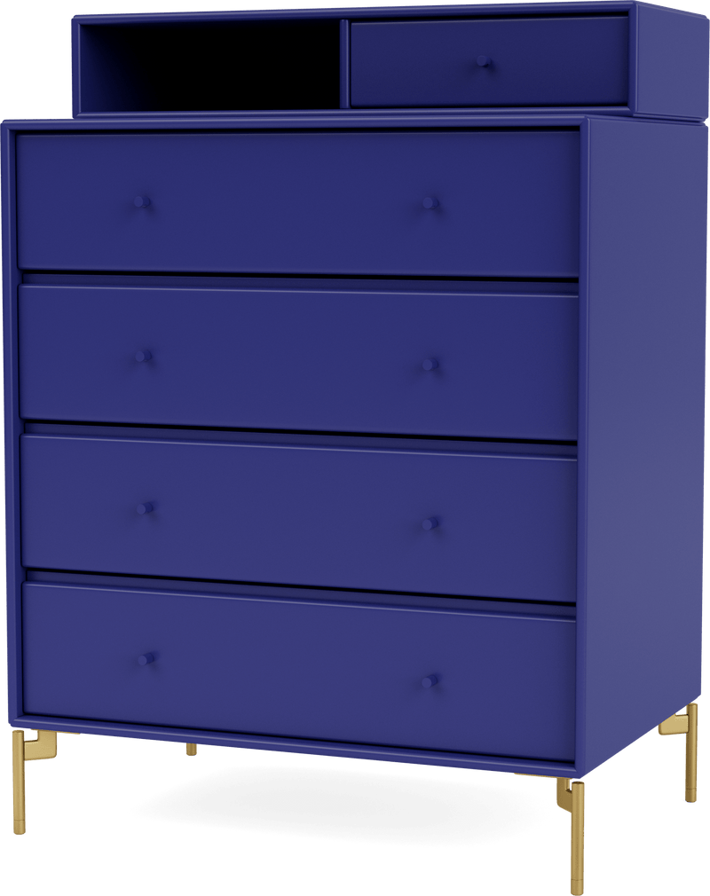 Keep Dresser - With Legs - Montana - Dressers - Azure - Matte Chrome - HORNE