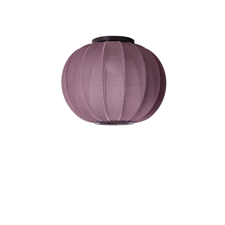 Knit - Wit Ceiling Light - Made by Hand Floor Lamps - 45 - Burgundy - HORNE