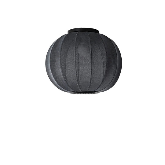 Knit - Wit Ceiling Light - Made by Hand Floor Lamps - 45 - Black - HORNE