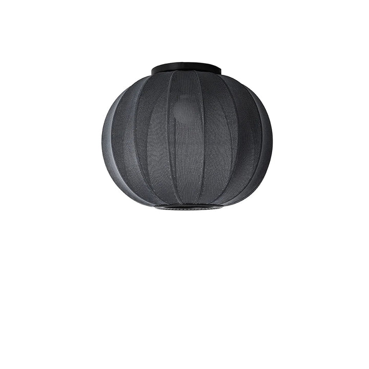 Knit - Wit Ceiling Light - Made by Hand Floor Lamps - 45 - Black - HORNE