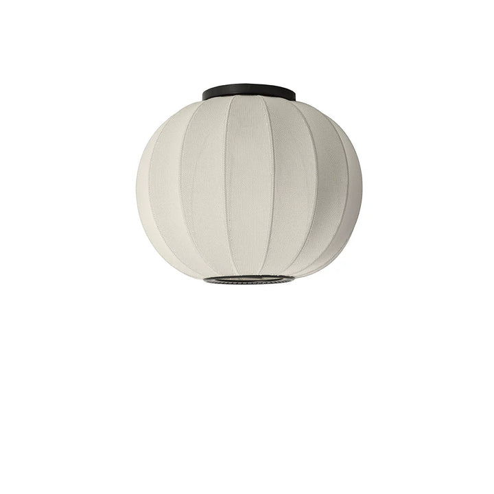 Knit - Wit Ceiling Light - Made by Hand Floor Lamps - 45 - Pearl White - HORNE