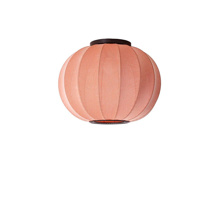 Knit - Wit Ceiling Light - Made by Hand Floor Lamps - 45 - Coral - HORNE