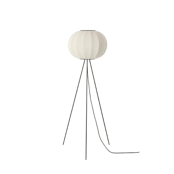 Knit - Wit Floor High Lamp - Made by Hand Floor Lamps - Pearl White - 45 - HORNE