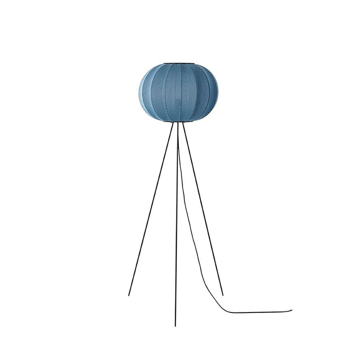 Knit - Wit Floor High Lamp - Made by Hand Floor Lamps - Blue Stone - 45 - HORNE