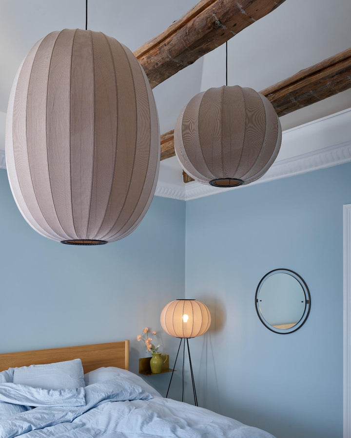 Knit - Wit Floor High Lamp - Made by Hand Floor Lamps - Sunrise - 45 - HORNE