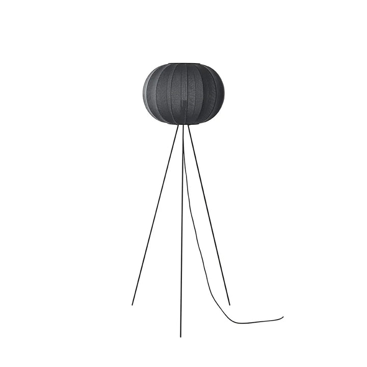 Knit - Wit Floor High Lamp - Made by Hand Floor Lamps - Black - 45 - HORNE