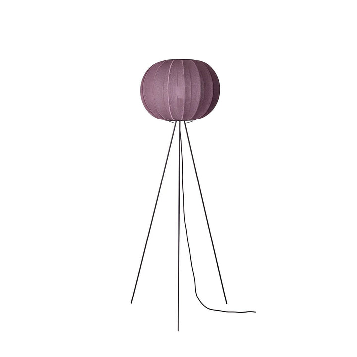 Knit - Wit Floor High Lamp - Made by Hand Floor Lamps - Burgundy - 45 - HORNE