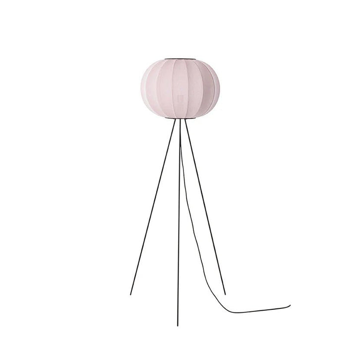 Knit - Wit Floor High Lamp - Made by Hand Floor Lamps - Light Pink - 45 - HORNE