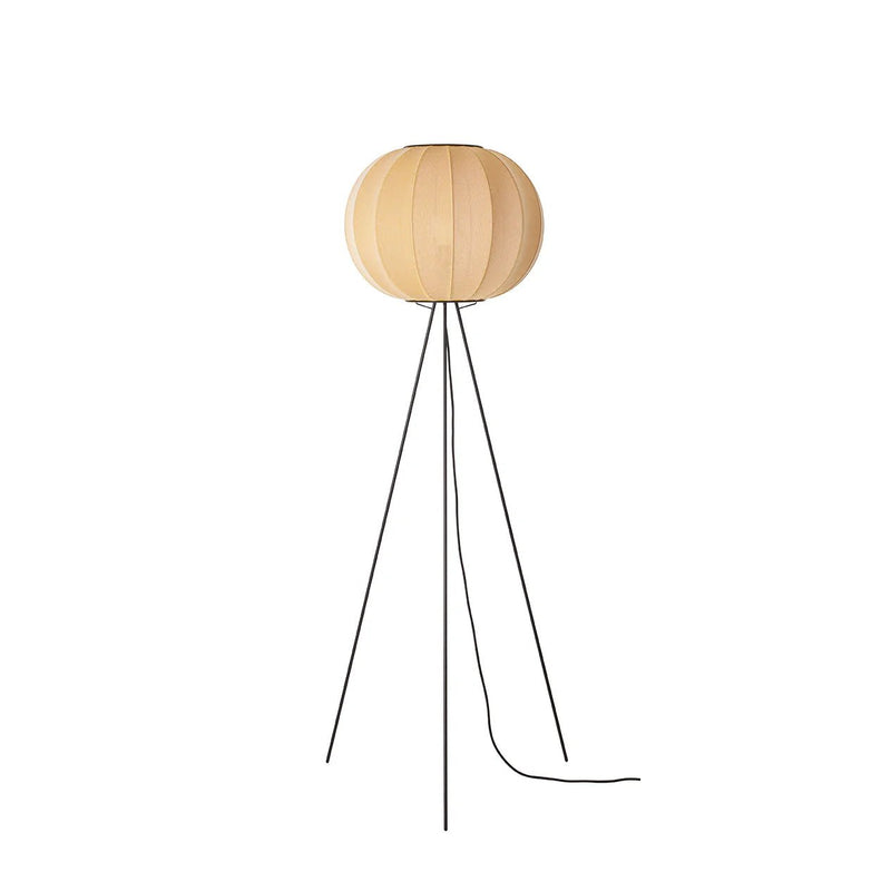 Knit - Wit Floor High Lamp - Made by Hand Floor Lamps - Black - 45 - HORNE