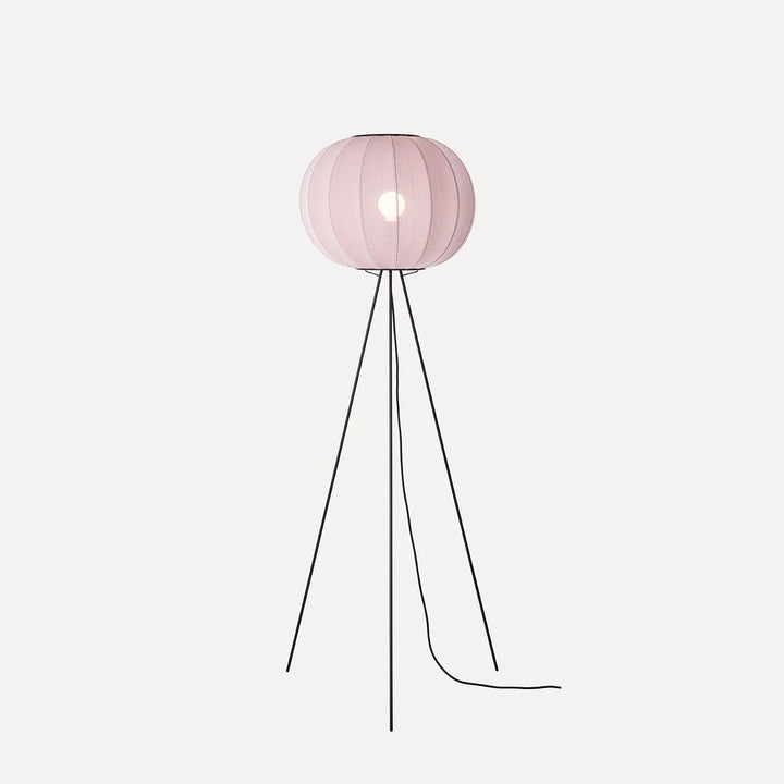Knit - Wit Floor High Lamp - Made by Hand Floor Lamps - Pearl White - 45 - HORNE