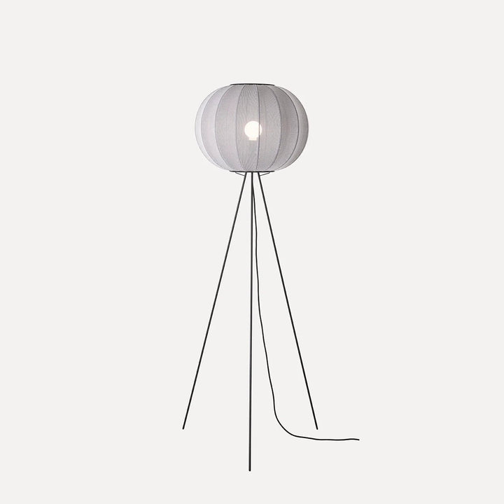 Knit - Wit Floor High Lamp - Made by Hand Floor Lamps - Sandstone - 45 - HORNE
