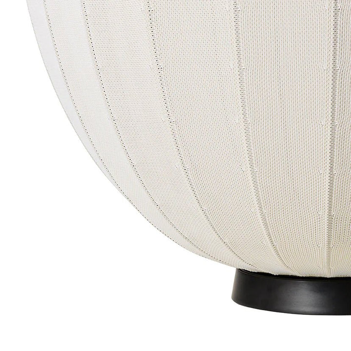 Knit - Wit Floor Level Lamp - Made by Hand Floor Lamps - 60 - Black - HORNE