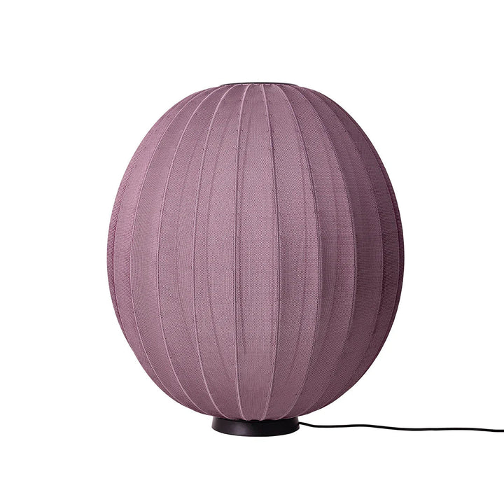Knit - Wit Floor Level Lamp - Made by Hand Floor Lamps - 60 - Burgundy - HORNE