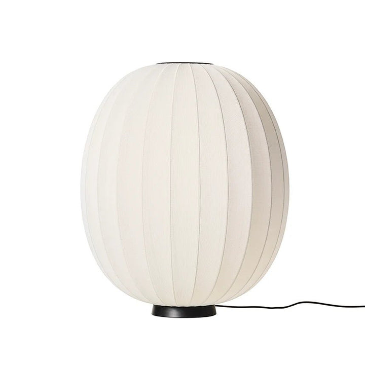 Knit - Wit Floor Level Lamp - Made by Hand Floor Lamps - 60 - Pearl White - HORNE