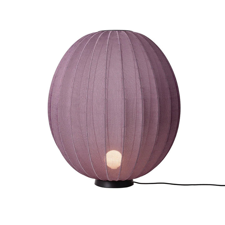 Knit - Wit Floor Level Lamp - Made by Hand Floor Lamps - 60 - Light Pink - HORNE