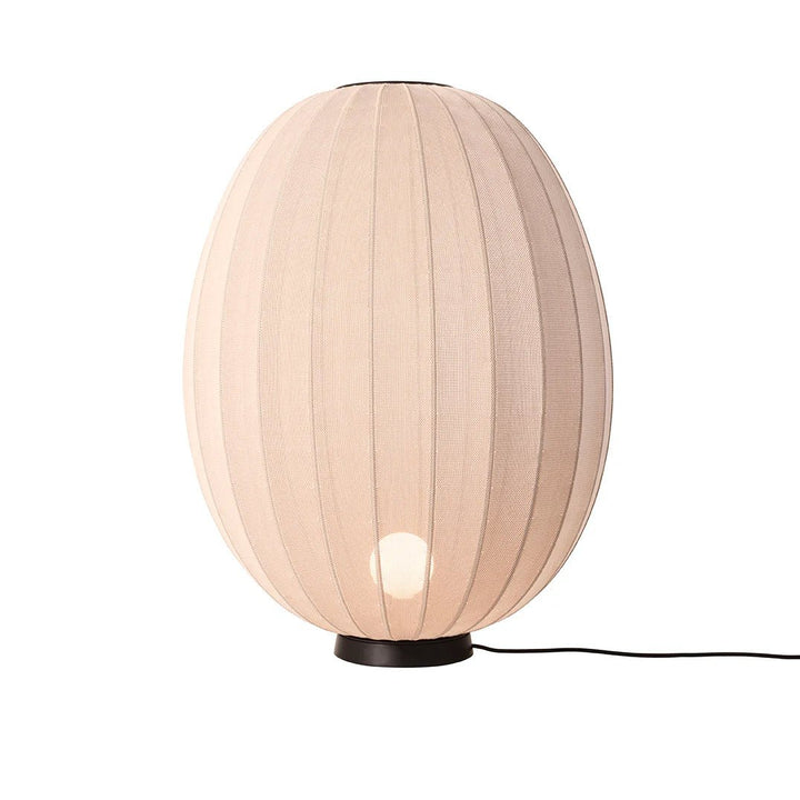 Knit - Wit Floor Level Lamp - Made by Hand Floor Lamps - 60 - Silver - HORNE