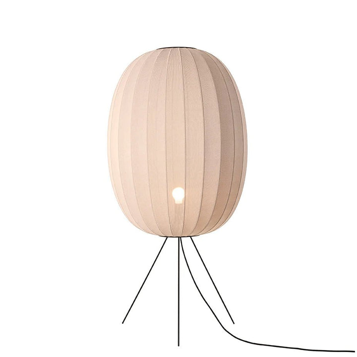 Knit - Wit Floor Medium Lamp - Made by Hand Floor Lamps - 65 - Sand Stone - HORNE