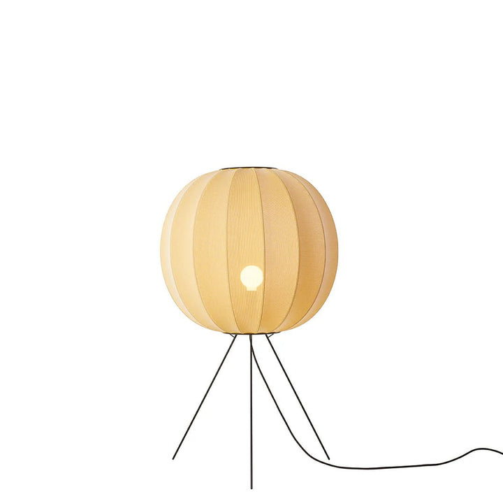 Knit - Wit Floor Medium Lamp - Made by Hand Floor Lamps - 60 - Sunrise - HORNE