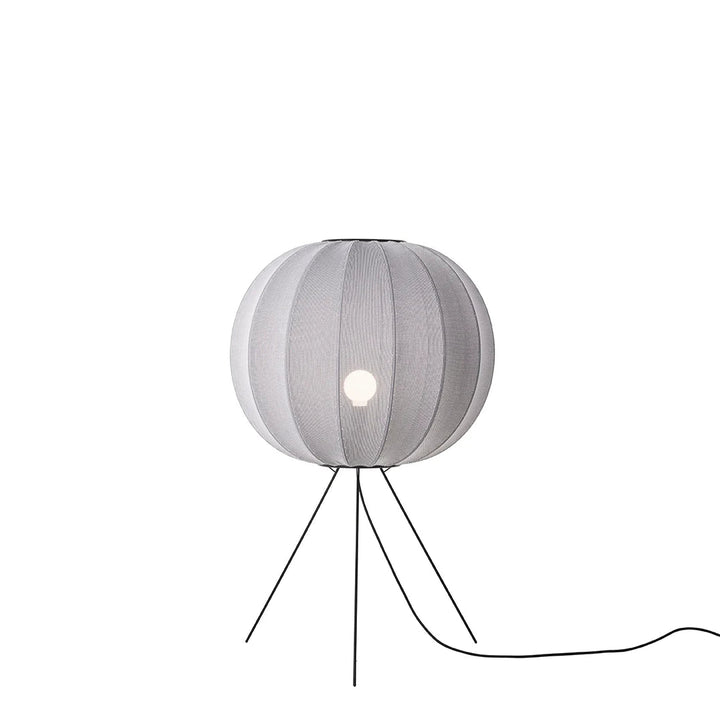 Knit - Wit Floor Medium Lamp - Made by Hand Floor Lamps - 60 - Coral - HORNE