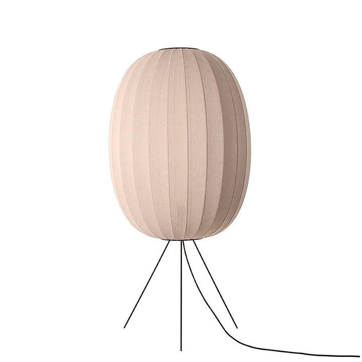 Knit - Wit Floor Medium Lamp - Made by Hand Floor Lamps - 65 - Sand Stone - HORNE