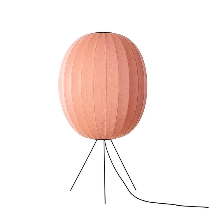 Knit - Wit Floor Medium Lamp - Made by Hand Floor Lamps - 65 - Coral - HORNE