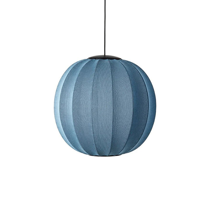 Knit Wit Pendant LED - Made by Hand Pendants - 60 - Blue Stone - HORNE