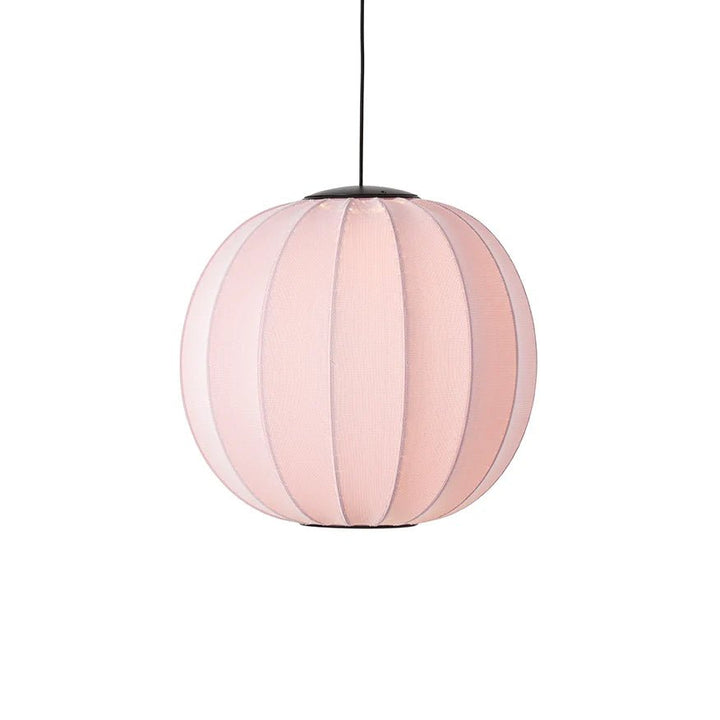 Knit Wit Pendant LED - Made by Hand Pendants - 65 - Light Pink - HORNE