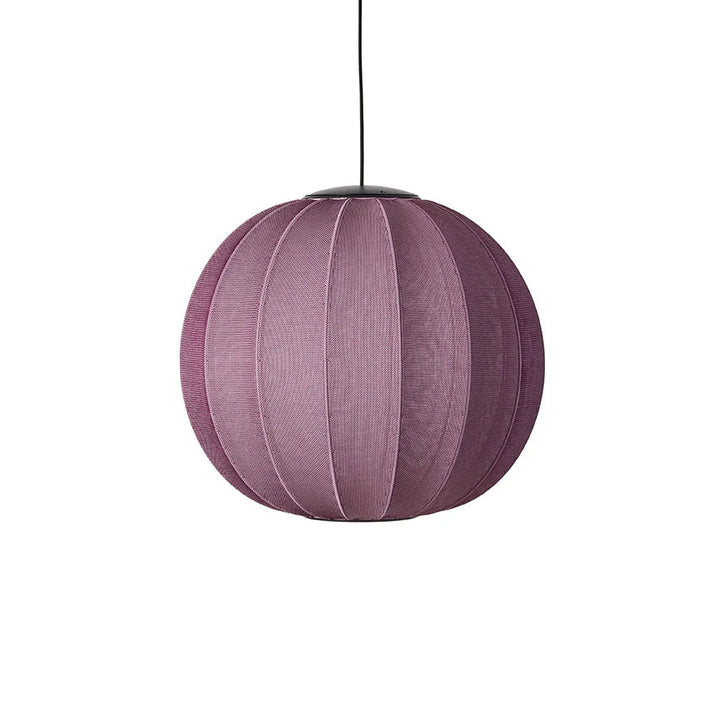 Knit Wit Pendant LED - Made by Hand Pendants - 60 - Burgundy - HORNE