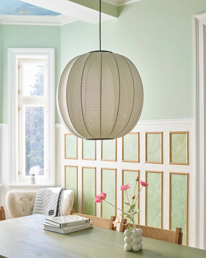 Knit Wit Pendant LED - Made by Hand Pendants - 75 - Tweed Green - HORNE
