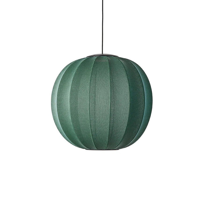 Knit Wit Pendant LED - Made by Hand Pendants - 60 - Tweed Green - HORNE