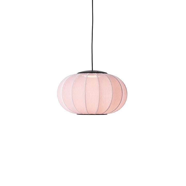 Knit Wit Pendant LED - Made by Hand Pendants - 45 - Pearl White - HORNE