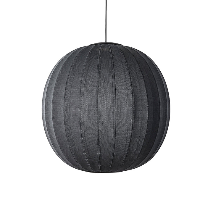 Knit Wit Pendant LED - Made by Hand Pendants - 75 - Black - HORNE