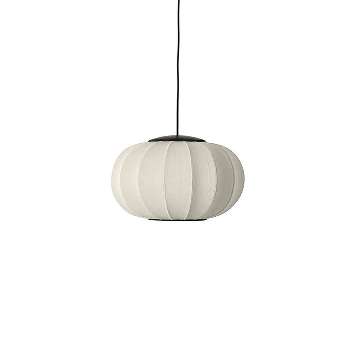 Knit Wit Pendant LED - Made by Hand Pendants - 45 - Pearl White - HORNE