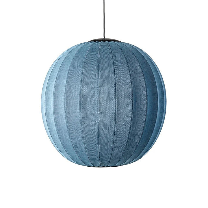 Knit Wit Pendant LED - Made by Hand Pendants - 75 - Blue Stone - HORNE