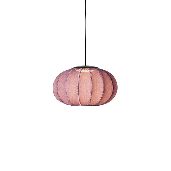 Knit Wit Pendant LED - Made by Hand Pendants - 45 - Coral - HORNE