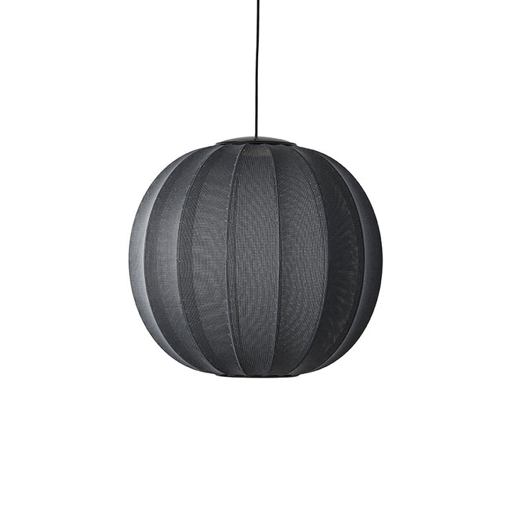 Knit Wit Pendant LED - Made by Hand Pendants - 60 - Black - HORNE