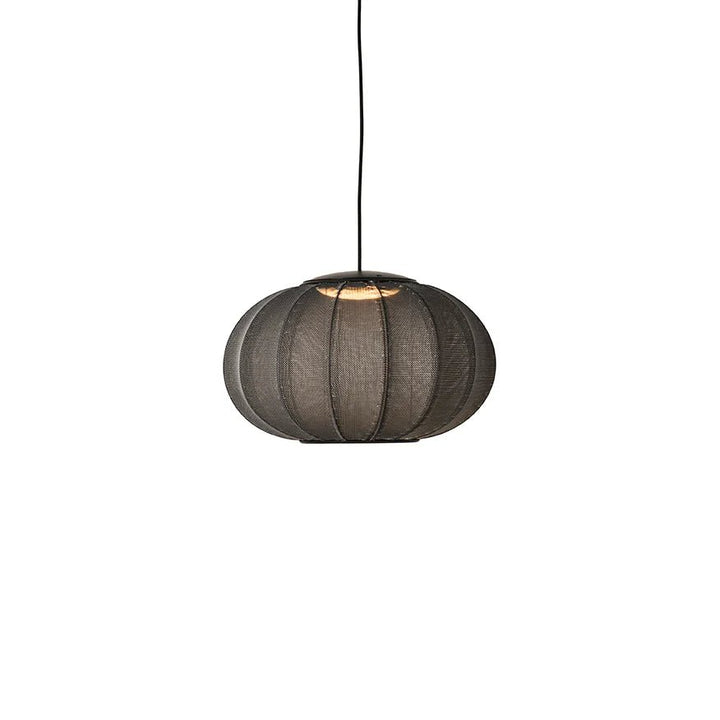 Knit Wit Pendant LED - Made by Hand Pendants - 45 - Blue Stone - HORNE