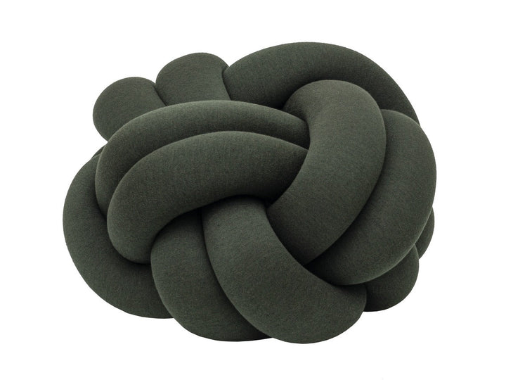 Knot Cushion Xl - Design House Stockholm Blankets + Throws + Pillows - Forest Green - HORNE